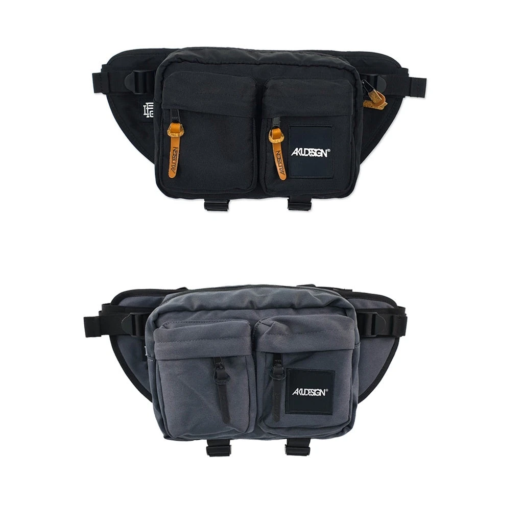 AKUDESIGN Mono Waist Bag Black