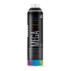 MTN Mega Spray Paint - 600ml - RV9011 - Black