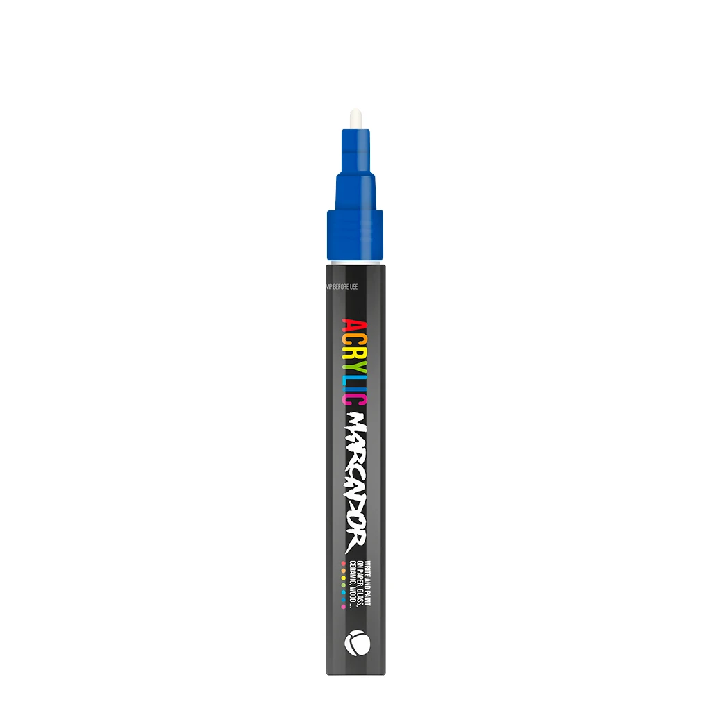 MTN Acrylic Marcador 2mm - Blue 3 MTN Acrylic Marcador 2mm - Blue