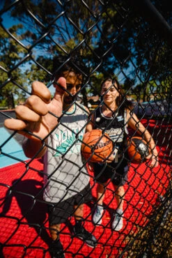 MTN Australia Retro Basketball Ball Jersey -Montana Colors DSC03565