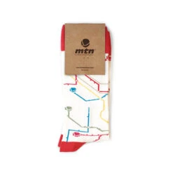 MTN Socks Metro White -Montana Colors MTNCALCENTINESMetroBlancoLO