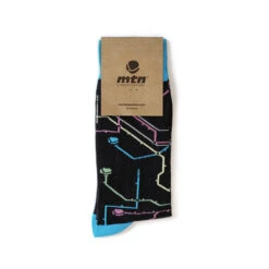 MTN Socks Metro Black -Montana Colors MTNCALCENTINESMetroNegroLO