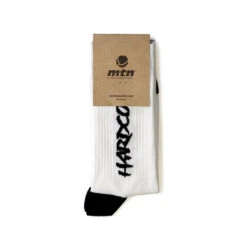 MTN Socks Hardcore White -Montana Colors MTNCALCETINESHardcoreBlancoLO
