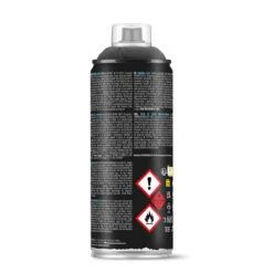 MTN PRO Wrinkle Finish Paint Black 400ml -Montana Colors MTNPROWrinkleFinishPaintBlack400mlback