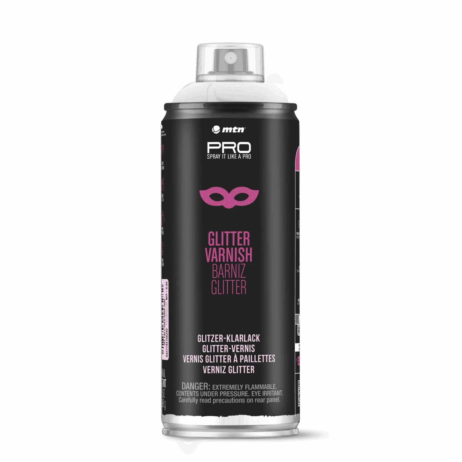 MTN PRO Glitter Varnish 400ml - Multicolour 3 MTN PRO Glitter Varnish 400ml - Multicolour