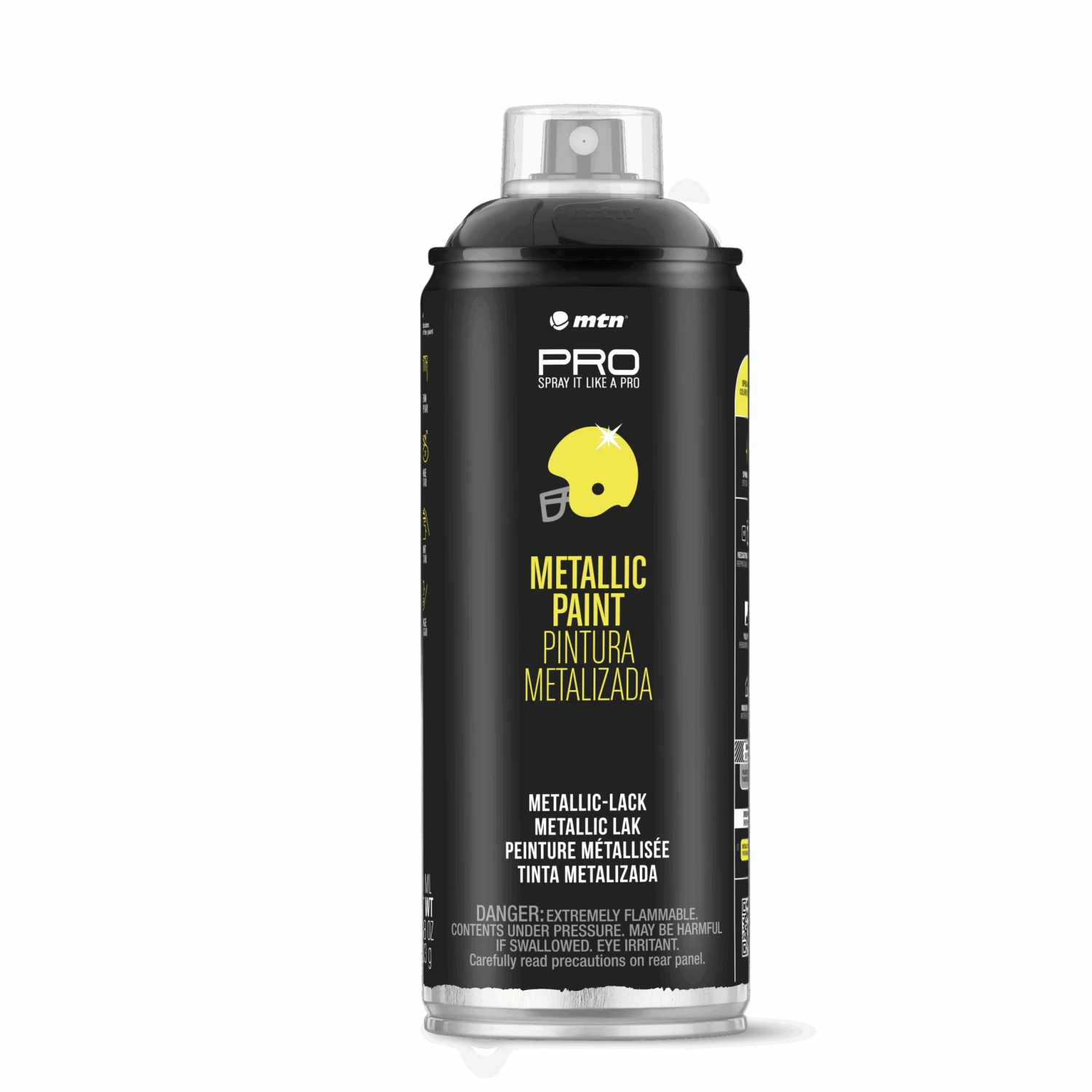 MTN PRO Spray Paint - Metallic Black 400ml 3 MTN PRO Spray Paint - Metallic Black 400ml