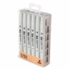 MTN 94 Graphic Marker 12 Pack - Greyscale -Montana Colors MTN GraphicMarkers 12 Grey