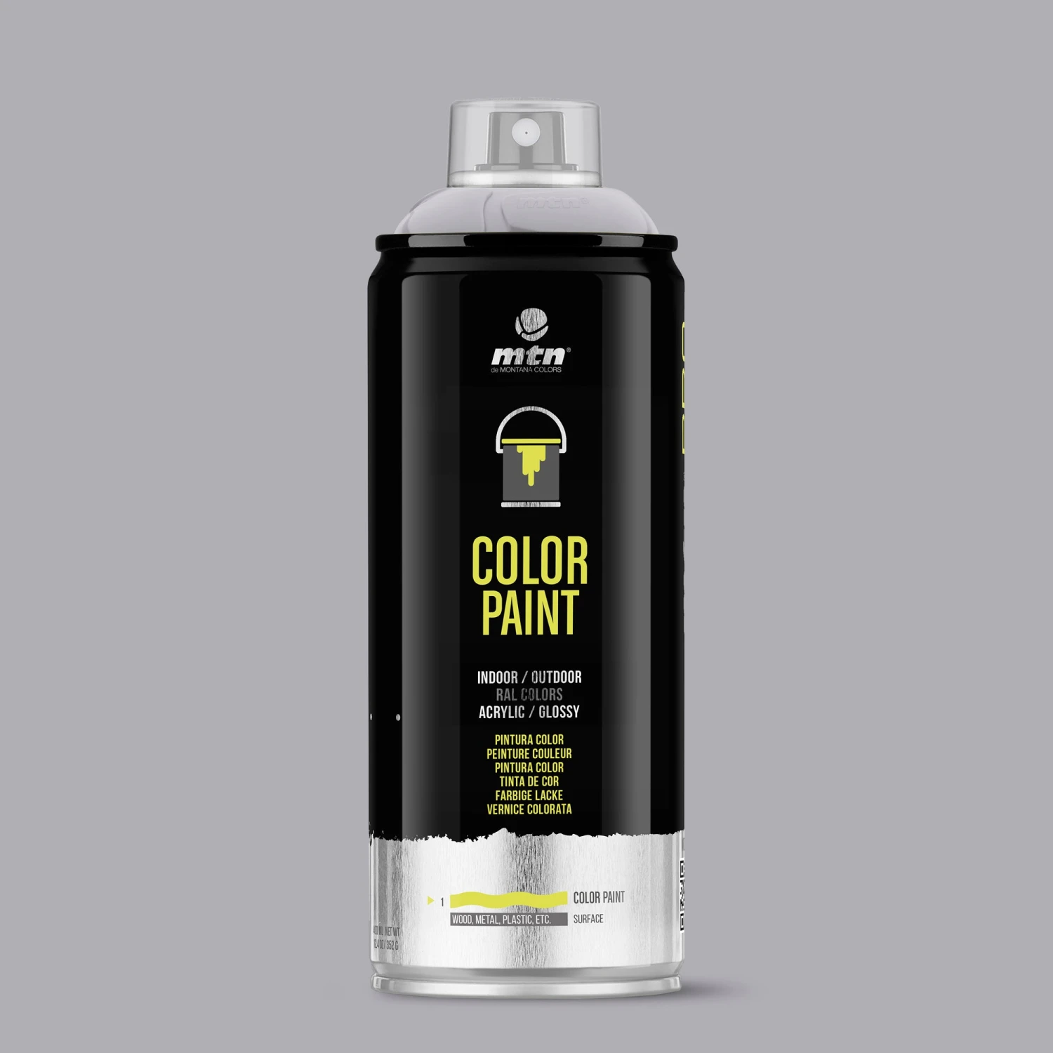 MTN PRO Spray Paint 400ml RAL 7035 - Light Grey 3 MTN PRO Spray Paint 400ml RAL 7035 - Light Grey