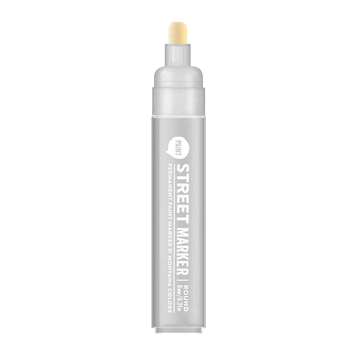 Street Paint Marker - 8-10mm Metallic Silver 3 Street Paint Marker - 8-10mm Metallic Silver