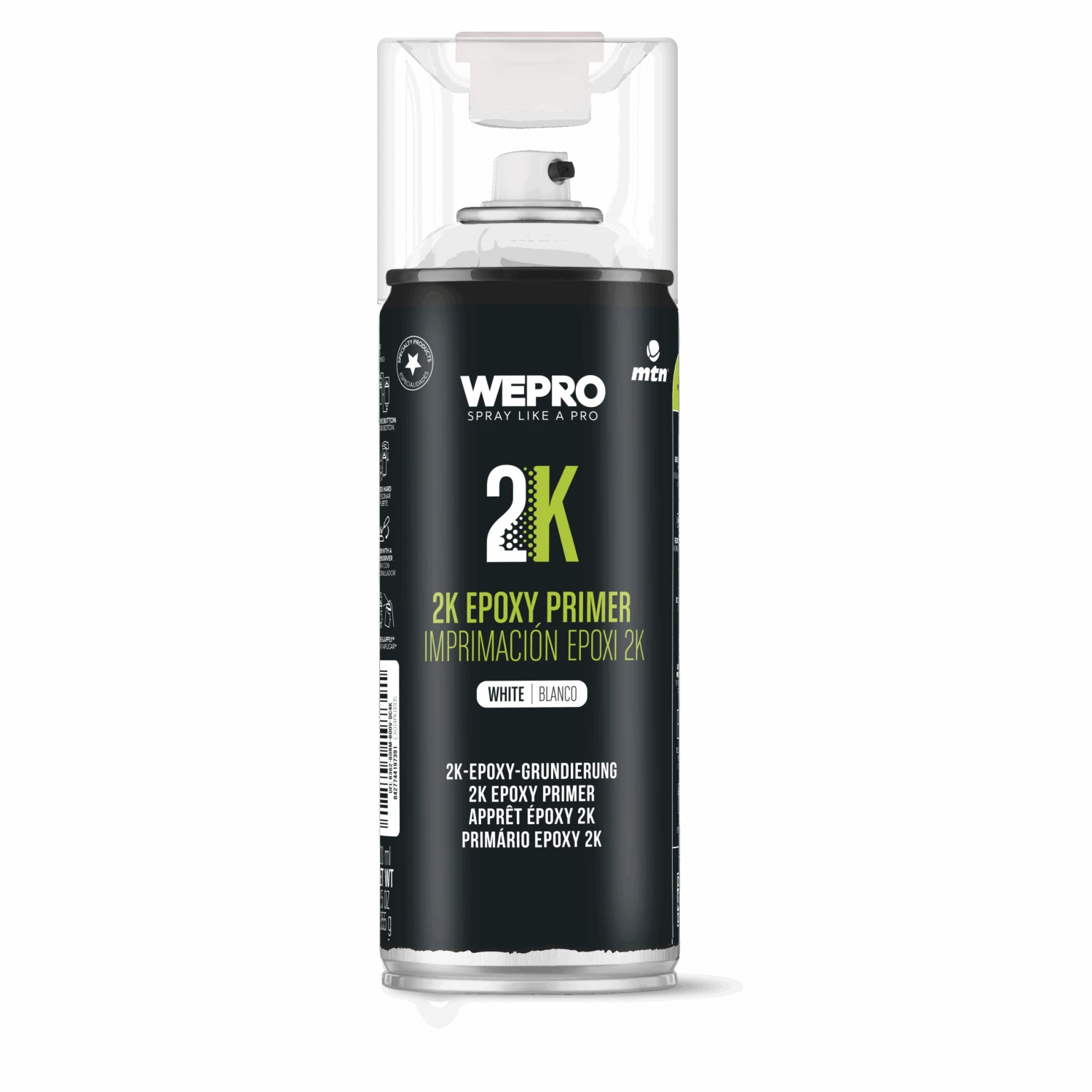 MTN WEPRO 2K Epoxy Primer White 400ml 3 MTN WEPRO 2K Epoxy Primer White 400ml