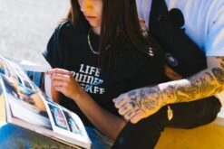 MTN T-Shirt Life Ruined My Graff Black 9 MTN T-Shirt Life Ruined My Graff Black -Montana Colors mtnapparel19372