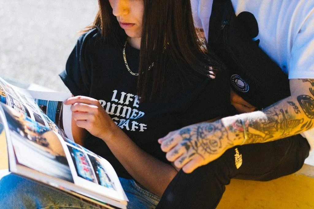 MTN T-Shirt Life Ruined My Graff Black 6 MTN T-Shirt Life Ruined My Graff Black - Image 4