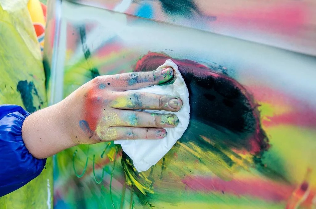 MTN PRO Spray Paint - Erasable Chalk 400ml - Light Yellow 6 MTN PRO Spray Paint - Erasable Chalk 400ml - Light Yellow - Image 4